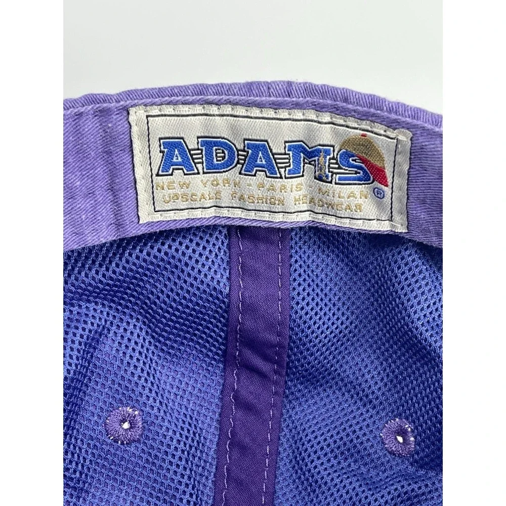 Adams‎ Purple Dad Hat Adjustable Strapback Cotton Baseball Cap